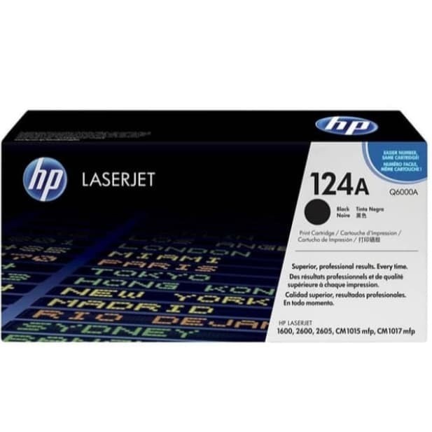 

Bestseller Toner Hp Laserjet 124A Black Cartridge