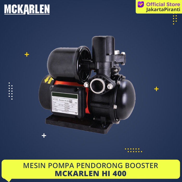 MESIN POMPA AIR PENDORONG BOOSTER PUMP MCKARLEN HI400 MCKARLEN HI 400