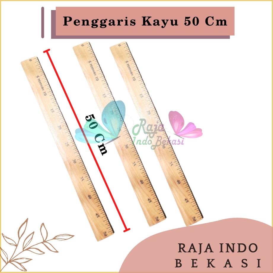 

Terbaik Penggaris Kayu 50Cm Panjang 0.5 M Penggaris Mistar Tebal Papan Tulis / Penggaris Kayu 1 Meter 100 Cm