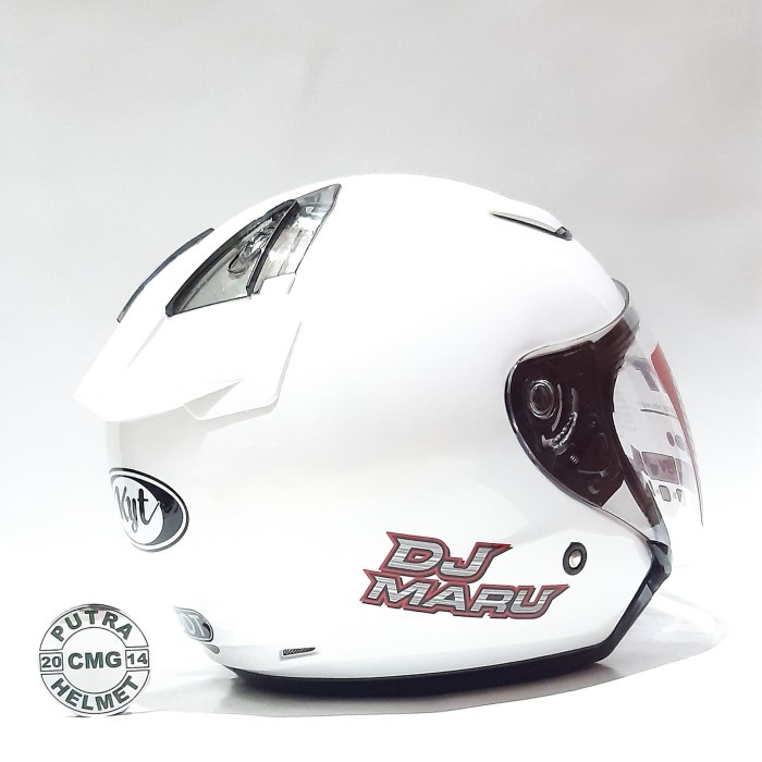HELM KYT DJ MARU PUTIH