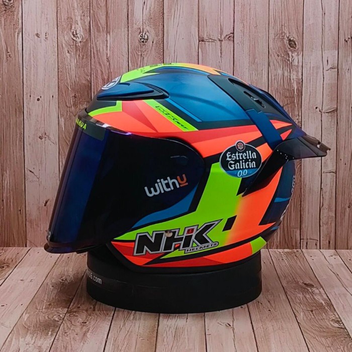 Helm Half Face Nhk R6 Ryusei Double Visor