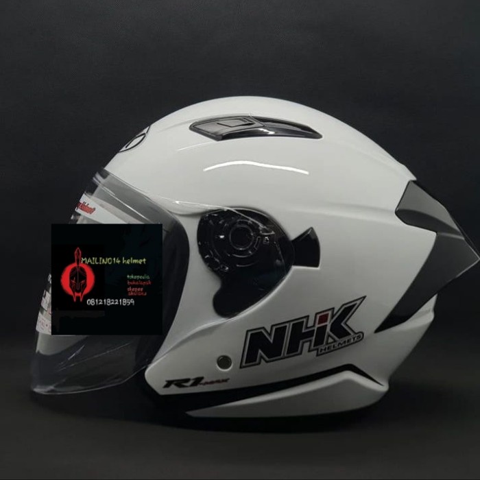 Nhk R1 Max Putih White Glossy