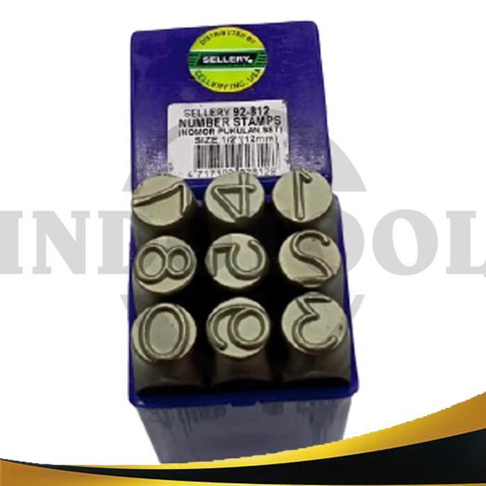 

STEEL STAMP NUMBER 12MM SELLERY | INDT