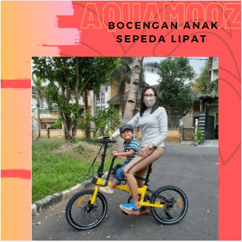 ' boncengan anak sepeda lipat / boncengan sepeda lipat / boncengan sepeda selly