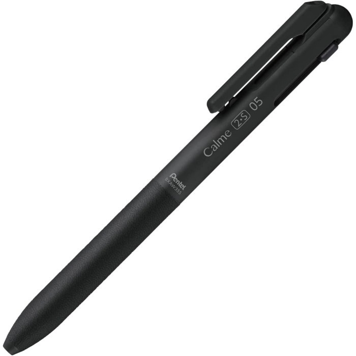

Pentel Calme 2 + S 0.5 mm 2 Color Emulsion Ballpoint Pen + Pencil