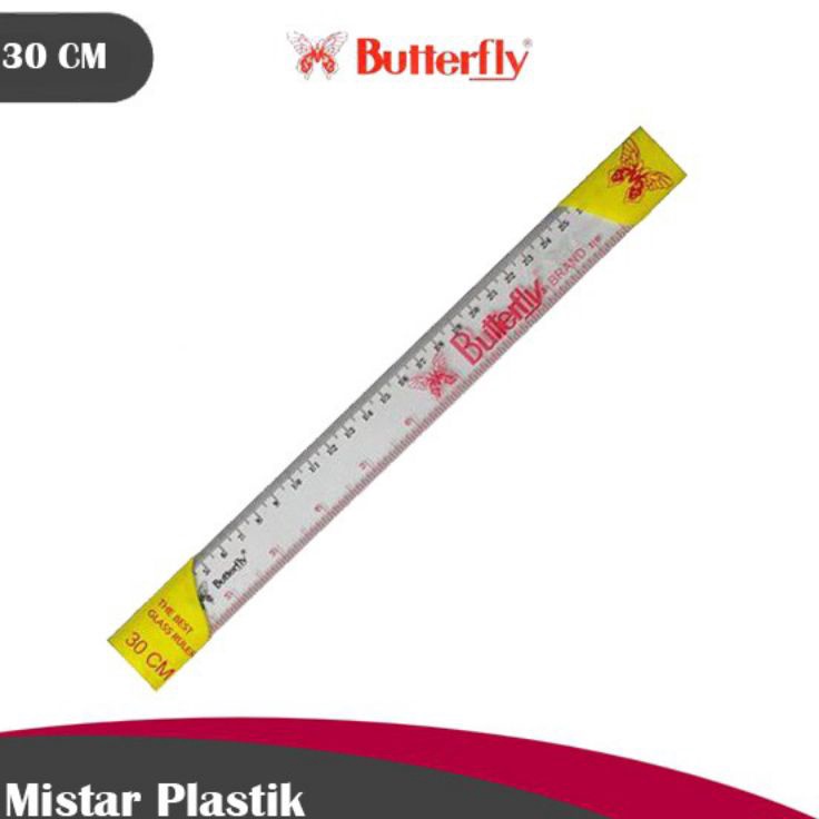 

Dapatkan Sekarang7o2Nc Penggaris plastik Butterfly 30cm ( 1pak/12pcs )