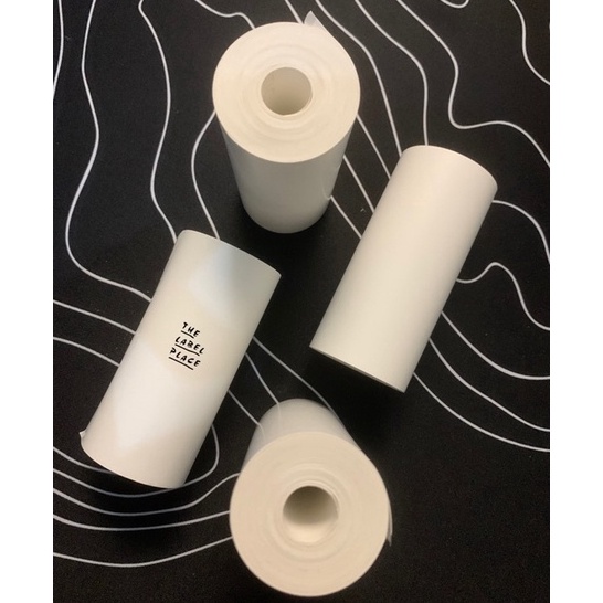 

NFTP7305 Free Ongkir Kertas Thermal Label Sticker 80mm x 10 meter Continuous - KERTAS THERMAL LABEL STIKER 80 x 10 METER