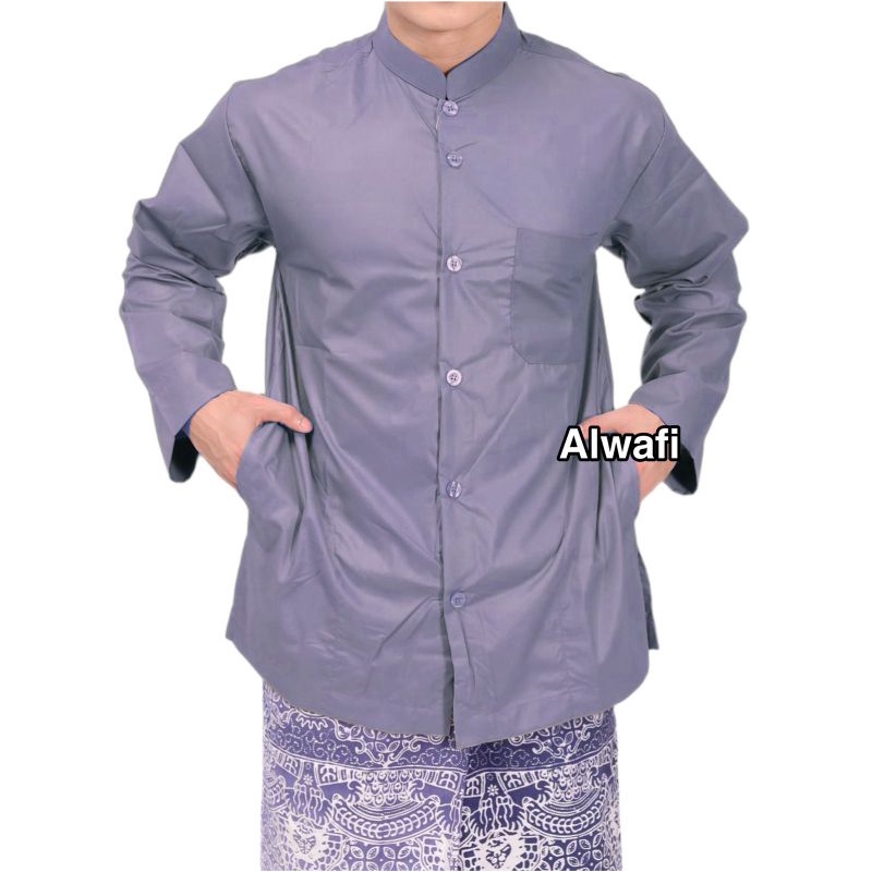 Baju Koko Model Haibah Pria Muslim  Baju Koko Ammu Original Baju Koko Habib Habaib