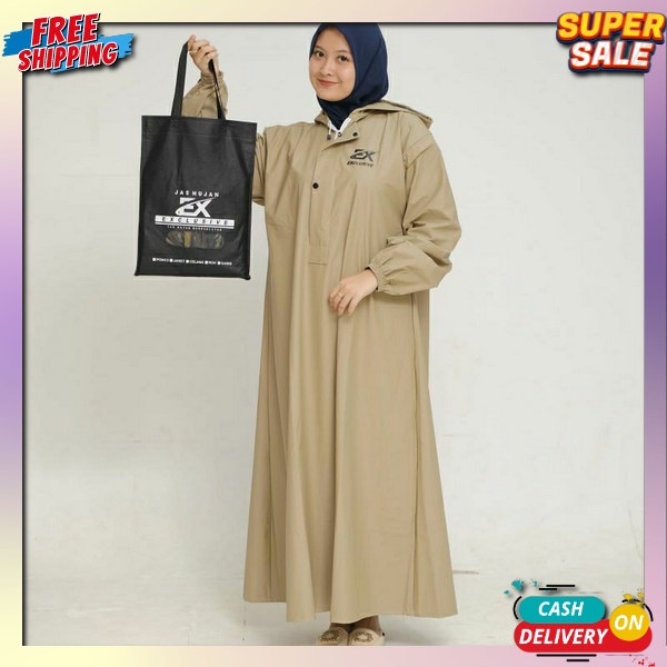 Keleawar Dwasa Mantrel Mantrol Mantril Jas Hujan Ponco Lengan Raincoat Jshujan Import Mantrol Peremp
