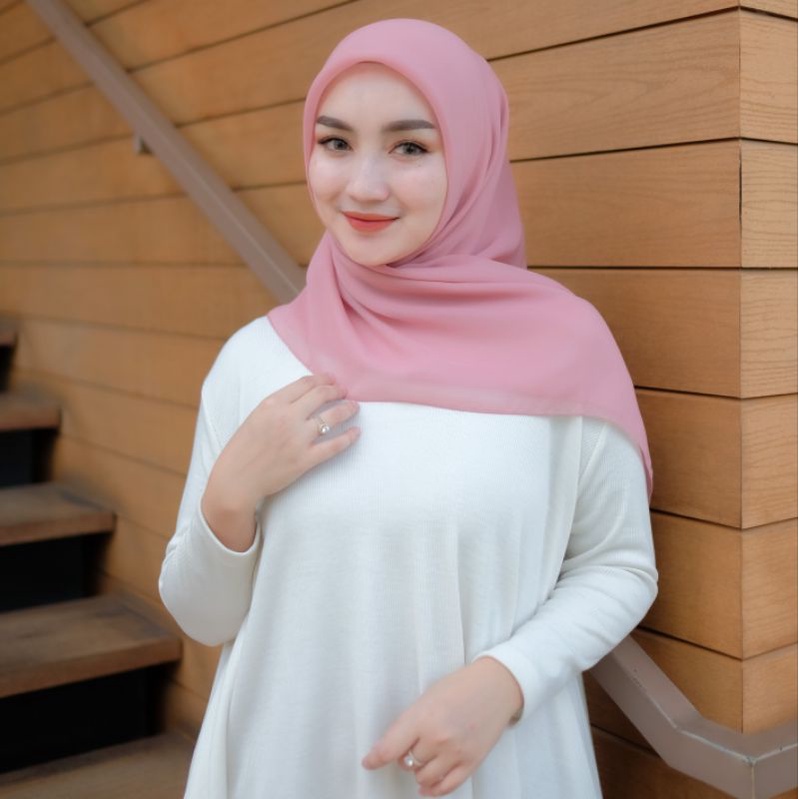 [ COD ] Bella Square 50 Warna Hijab Jilbab Segi Empat Image 6