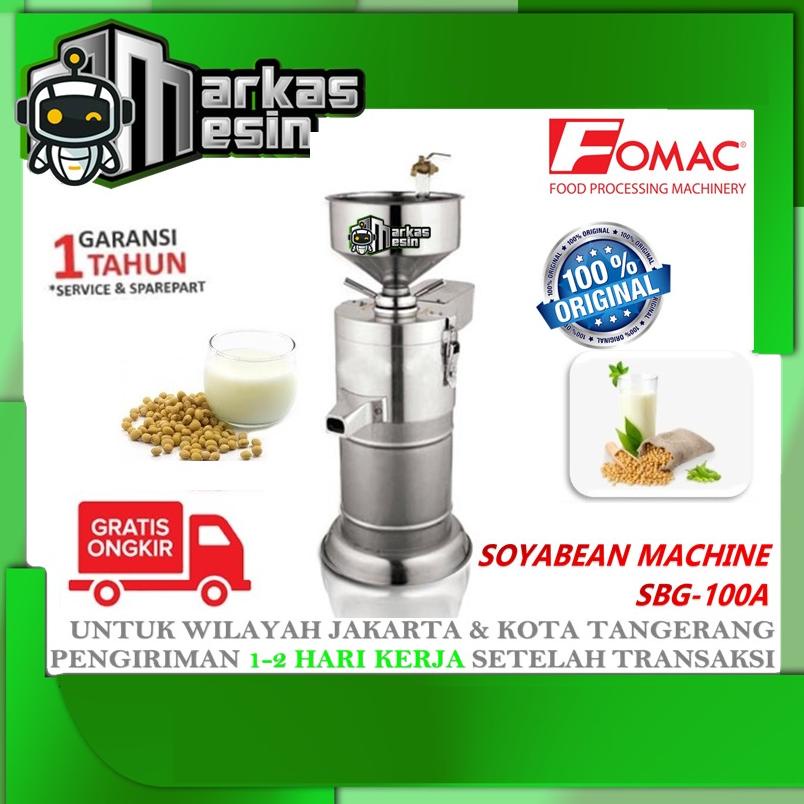 TER-UPDATE MESIN GILING KACANG KEDELAI SUSU KACANG SOYABEAN SBG-100A FOMAC #ORIGINAL