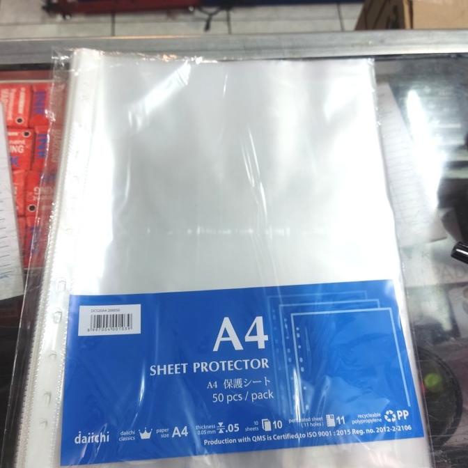 

Buruan serbu] PP Pocket Daichi ukuran A4 isi 50 sheet