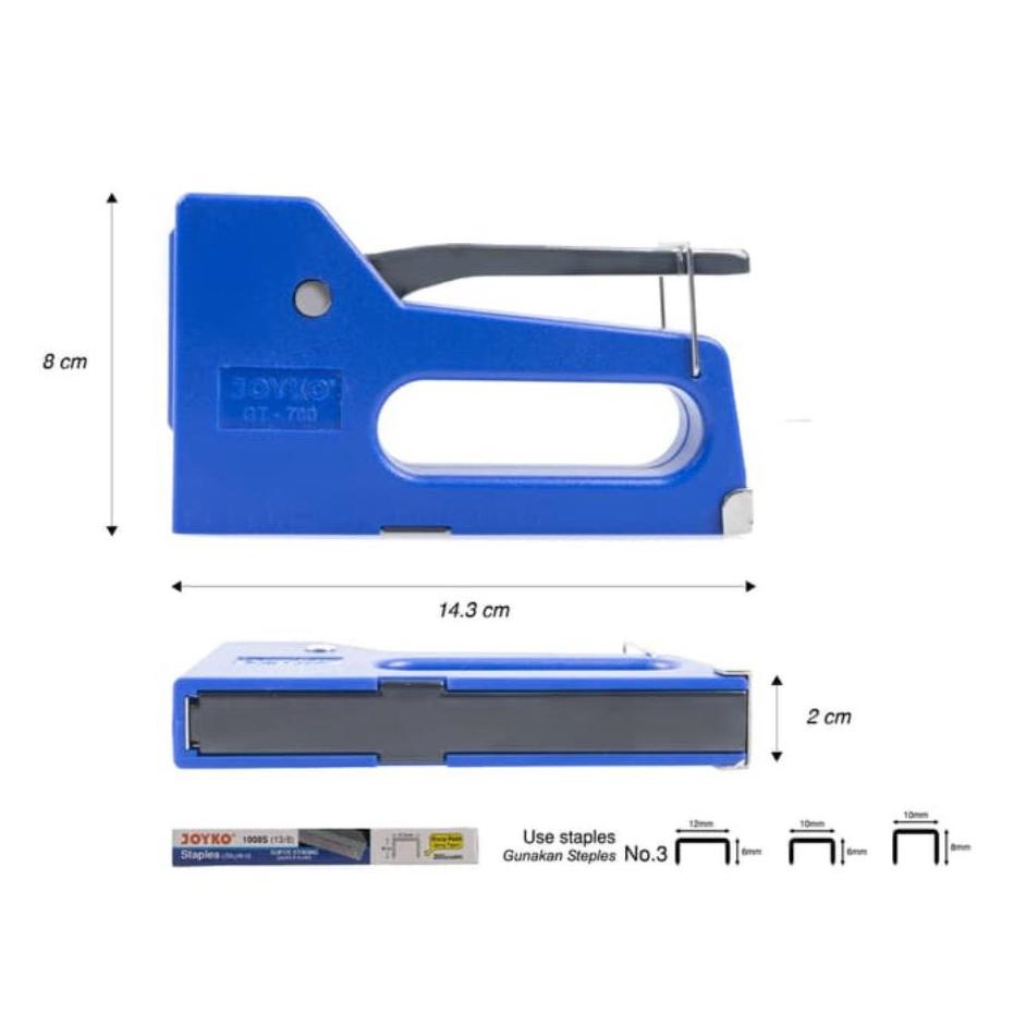 

Diskon Gun Tacker / Stepler / Stapler Tembak Joyko Gt-700 / Gt 700 Mcnm65