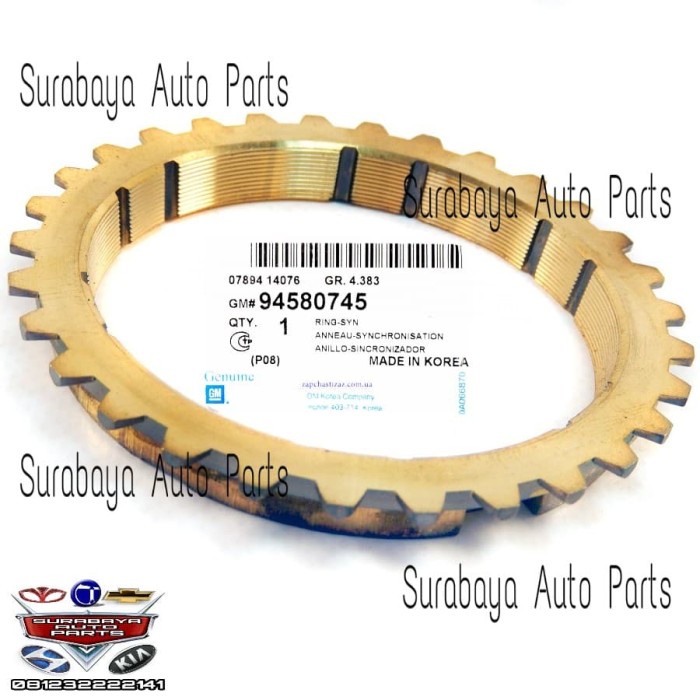 

Ring Synchronizer Sincronis Chevrolet Aveo Gigi 3 4 Ring Cromes Aveo best