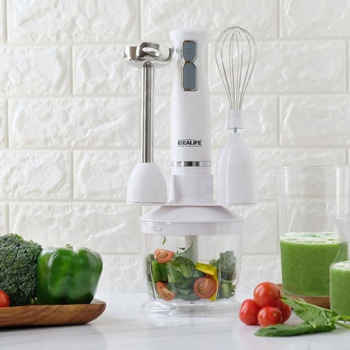 Hand Blender IL- 215s/Mixer/Blender Idealife Multi Speed il-215s