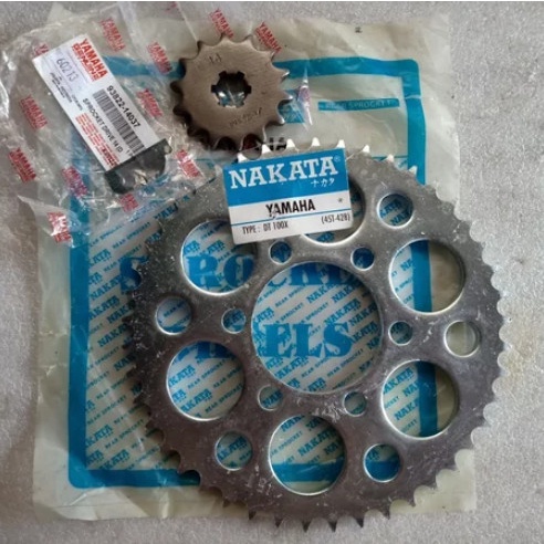 gear motor yamaha dt100 dt100x dtx dt125 ori nos made in japan garansi sparepart