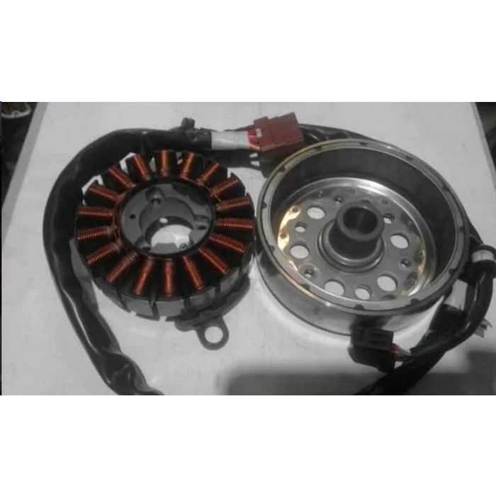 . magnet. spul. rotor stater. honda vario 125 new led 2016-2018 origin garansi sparepart