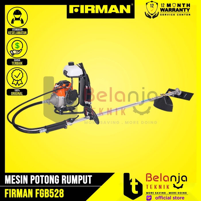 Terlaris Firman Mesin Potong Rumput Gendong Fgb 528 Brush Cutter 2 Tak Fgb528