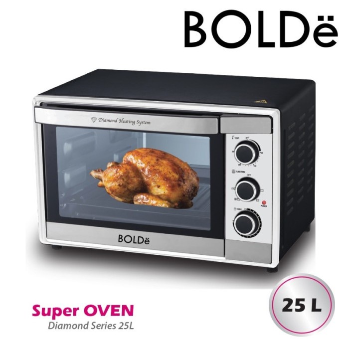 Bolde Super Oven Diamond Oven Listrik Kapasitas 25 Liter