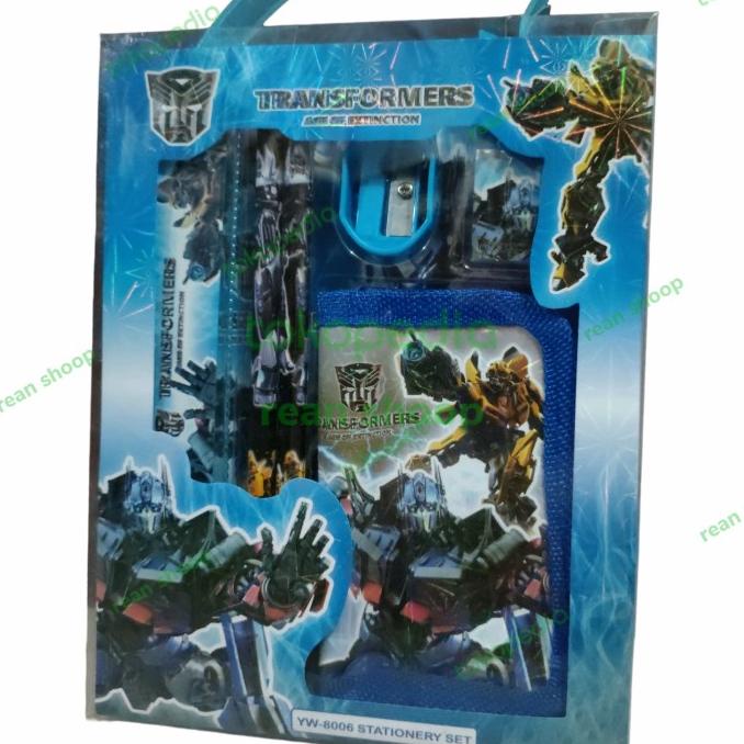 

Trend Study Set Stationery Set Alat Tulis Sekolah Karakter Transformers Berkualitas
