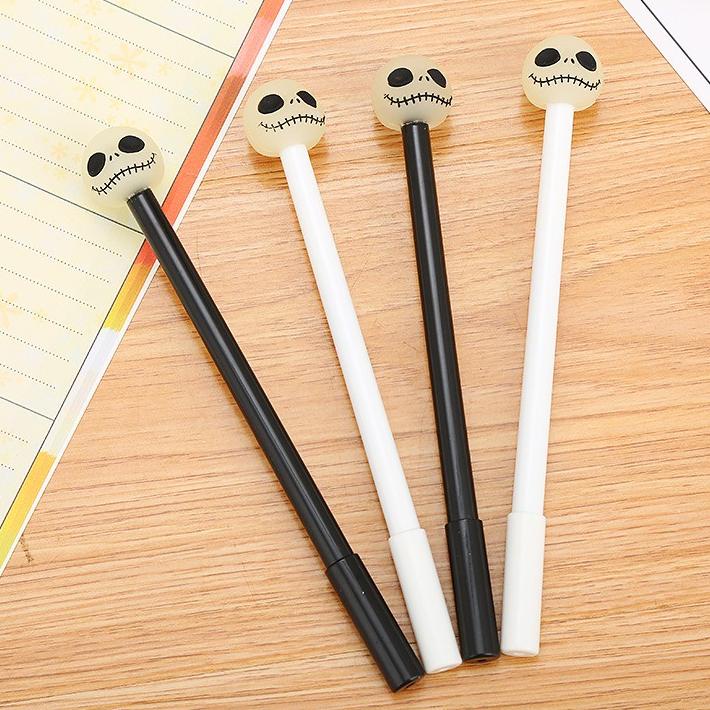 

Terlaris Gannise 4Pcs Pena Pen Pulpen Gel Set Tinta Cair Jack Skellington Gn-St0129