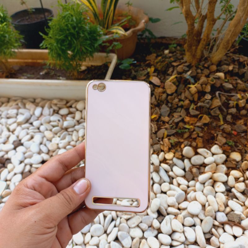 Case Xiaomi Redmi 5A Softcase Glossy List Gold Redmi5A