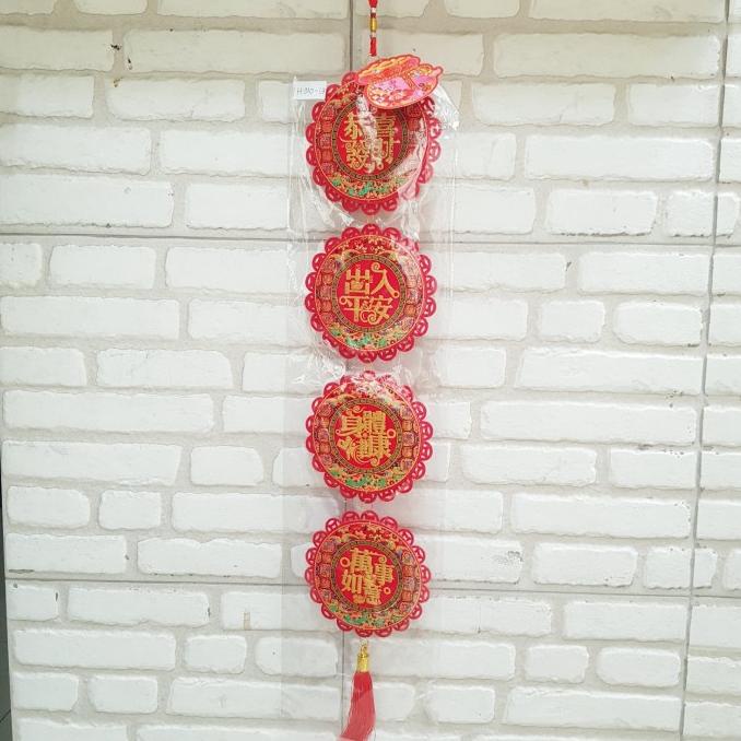 

New Banner Gong Xi Fa Cai Imlek Garland Gantungan Sincia Kain Bludru Murah Original