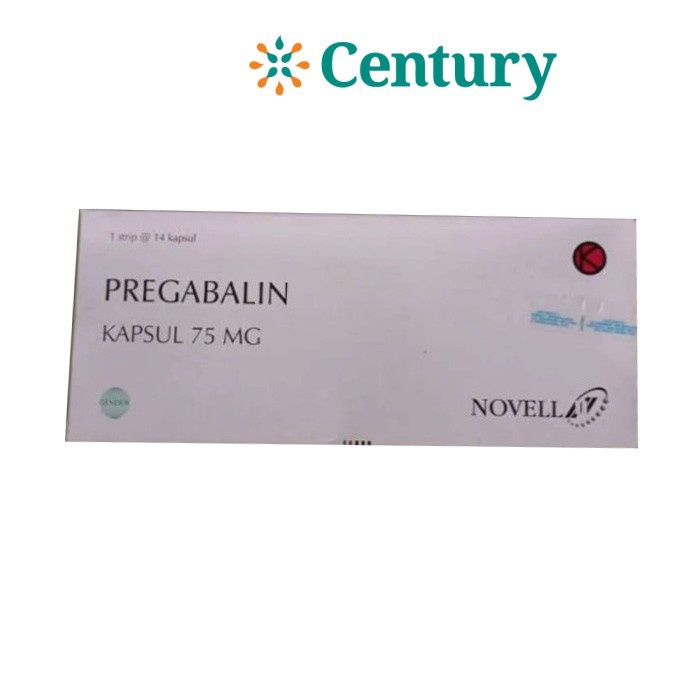 PREGABALIN GENERIK DEXA 75 MG 1 BLISTER @ 10 KAPSUL