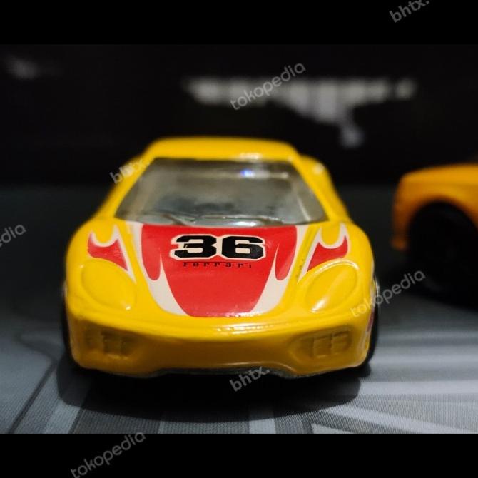 Hot Wheels Ferrari Racer 360 Modena Kuning Loose Hotwheels