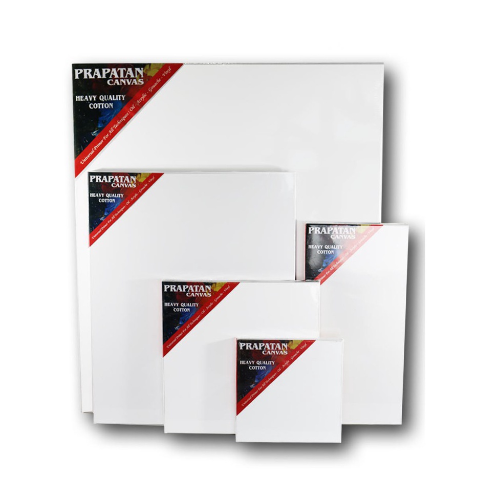 

Serba Murah Kanvas lukis prapatan + spanram (40x50cm) Ready