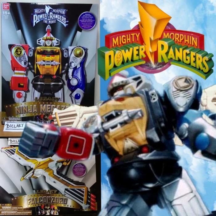 [[[ PROMO ]]] Legacy Ninja Megazord Ninjazord + Falconzord Falcon Zord Power Rangers