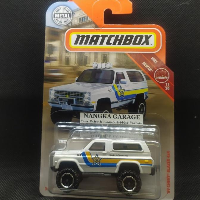 Matchbox 1989 Chevy Blazer 4x4