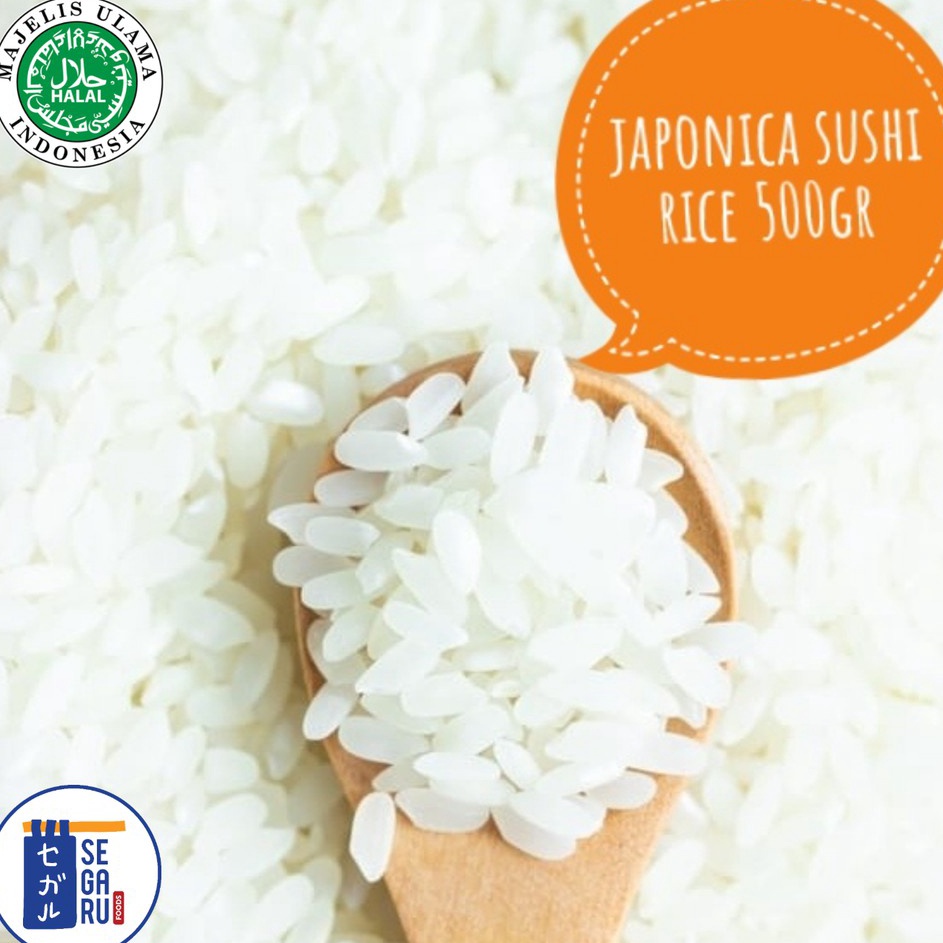 

FBWZ3812 MEGA SALE Beras Jepang Sushi Premium | Japonica Sushi Rice Halal 500 gram