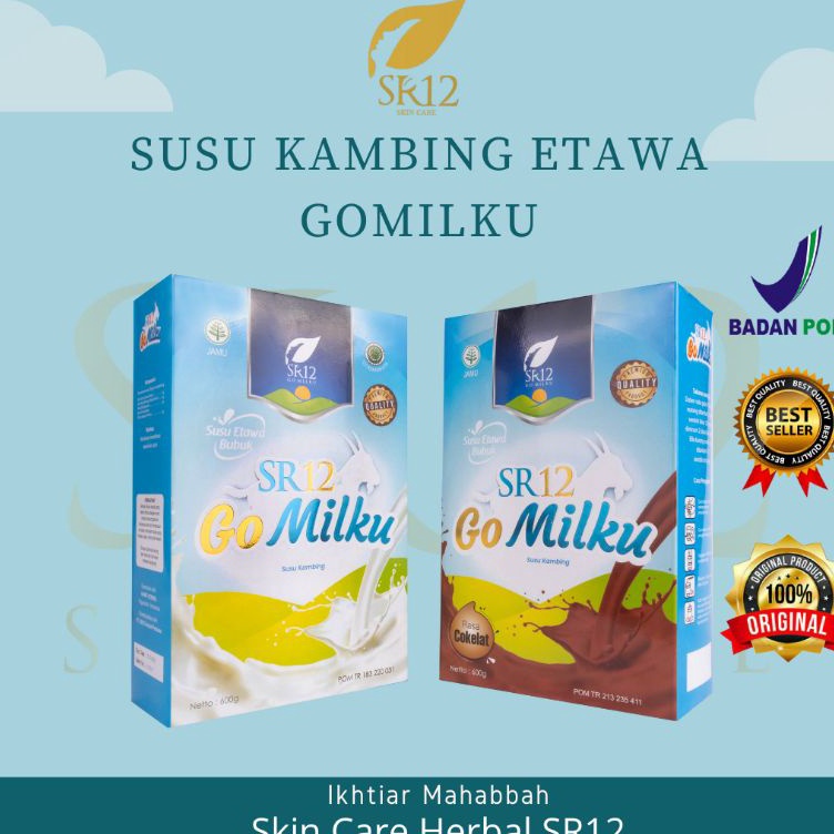 

SYLJ3296 Go Milku SR12 Halal Susu Kambing Etawa Premium Original Terlaris