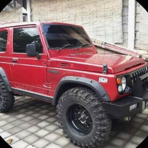 Over Fender Jimny Katana Model Kotak Baut L Over Fender Katana Kotak