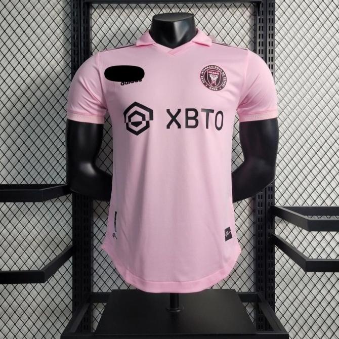 Inter Miami Home Pink Player Issue Pi Jersey Bola 2023 / 2024 Josephinebarbarashop