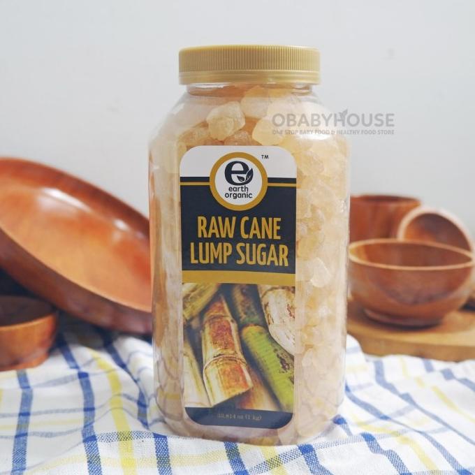 

Earth Living Organic Raw Cane Lump Sugar 1kg (Gula Batu)