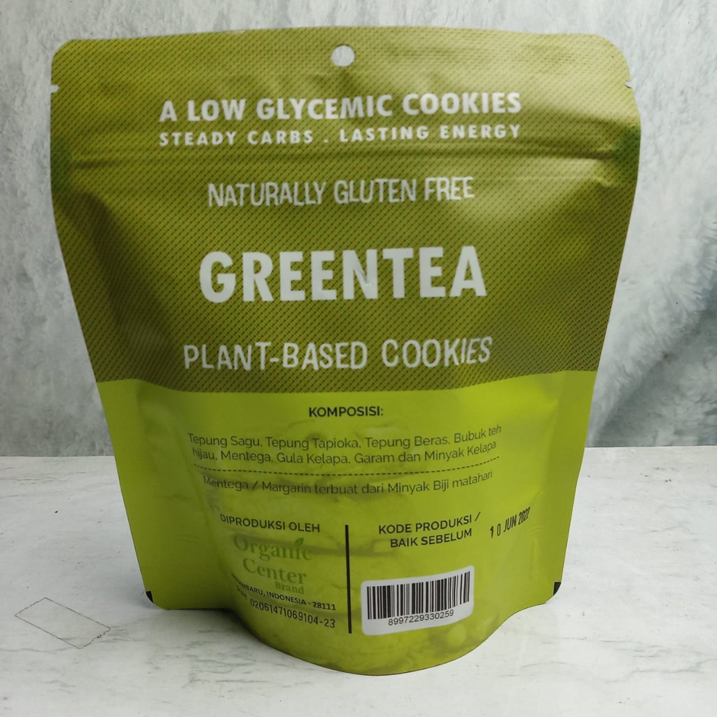 

Naturally Gluten Free Greentea Cookies 120Gr - Organic Center