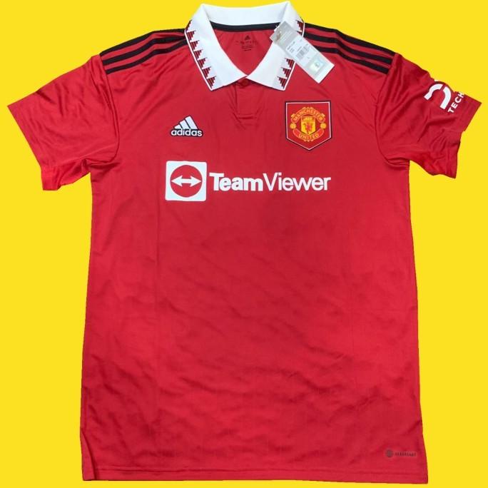 Barang Terbaru  Original 2022 - 23 Manchester Home Jersey Baju Bola Josephinebarbarashop