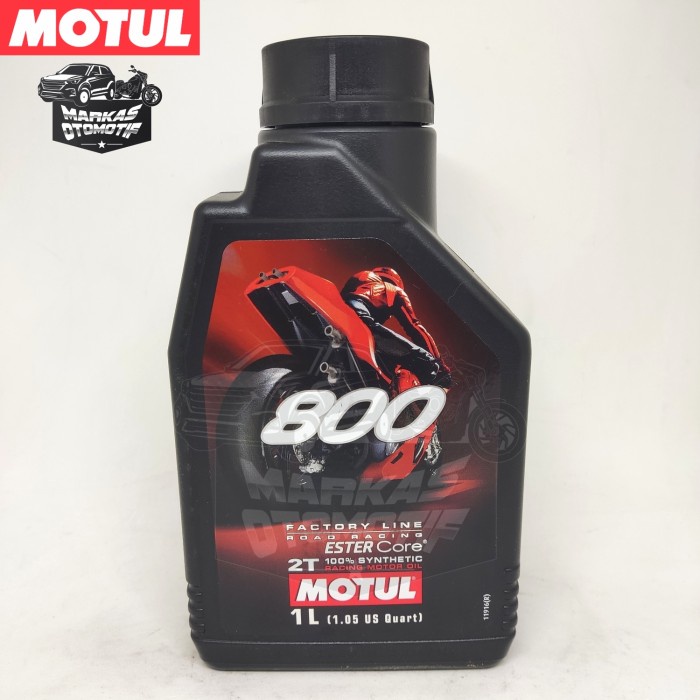 Terlaris Motul 800 2T Factoryline Road Racing 1L/Oli Samping/Made In France Ori