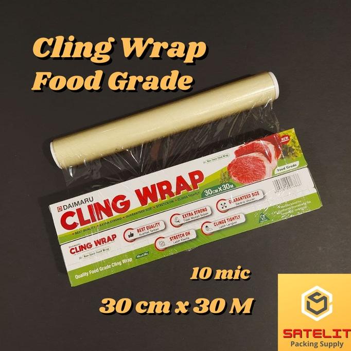 '+'+'+'+] Cling Wrap / Plastik Wrap Makanan 30cm X 30M
