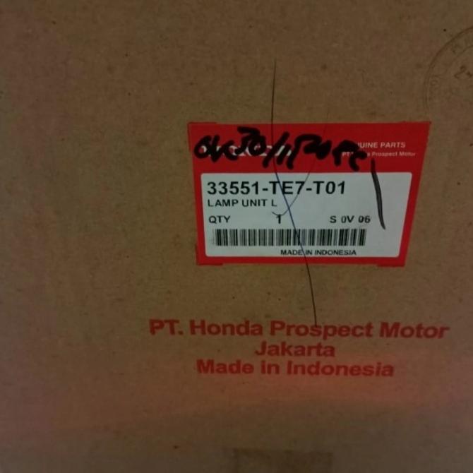Stoplamp / Lampu Belakang Mobilio 2014 2015 2016 2017 2018 2019 Ori