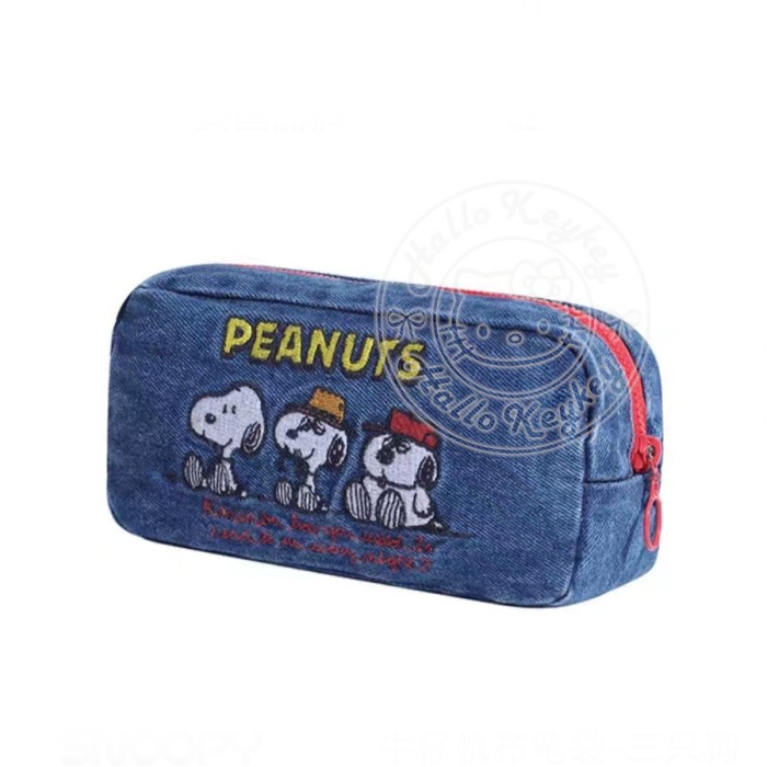 

Terlaris Tempat Pensil Bahan Jeans Snoopy Original Peanuts