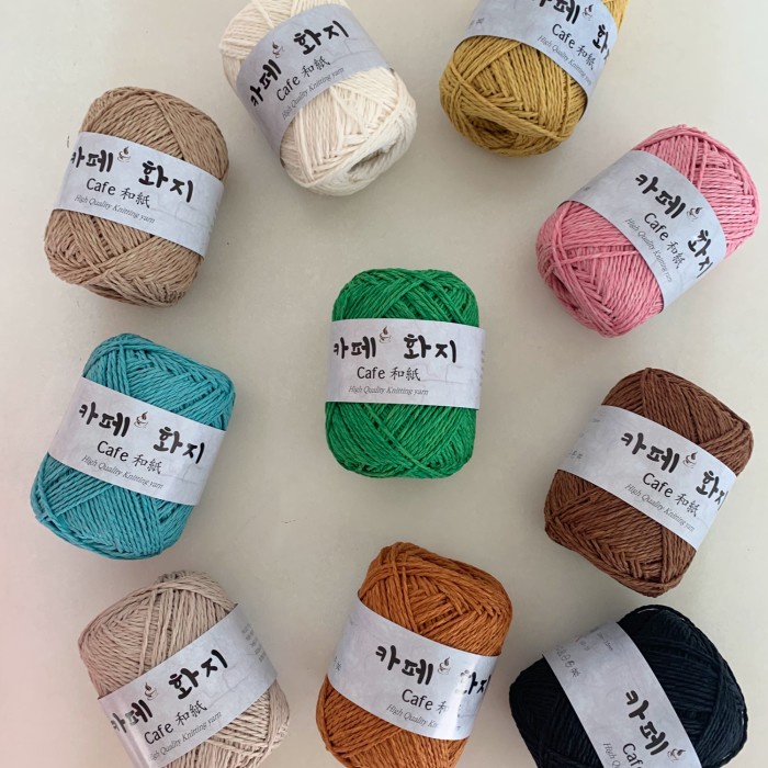 Terlaris Benang Rajut Korea Cafe Yarn
