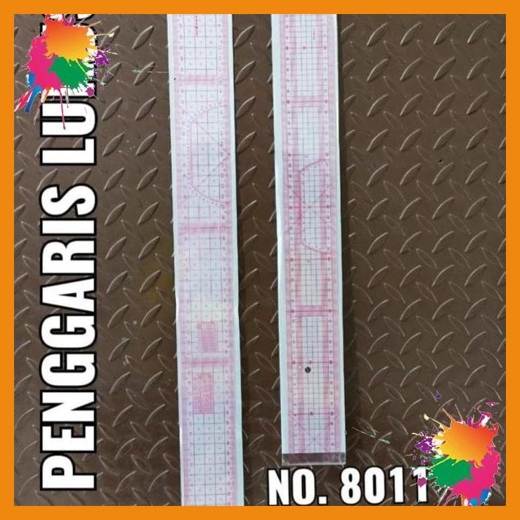 

PENGGARIS JAHIT NO B2660 QUILTING RULER / PENGGARIS JAHIT POLA KAIN [PKV]