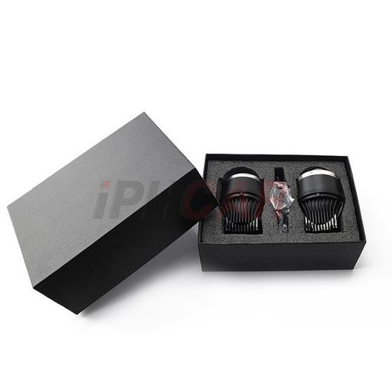 LAMPU FOGLAMP BILED PROJECTOR IPHCAR M619 BLUE LENS BI LED PROJI MOBIL TOP