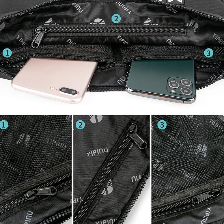 [ MNB ] Tas Selempang Pria Wanita YIPINU YPU-JZ Waistbag Waterproof BAEOS Shopee