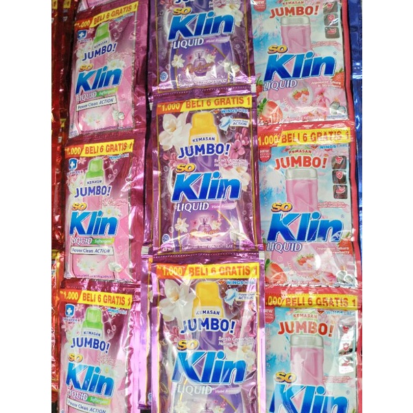 SO KLIN LIQUID JUMBO/SO KLIN LIQUID DETERGENT/SOFTERGENT JUMBO