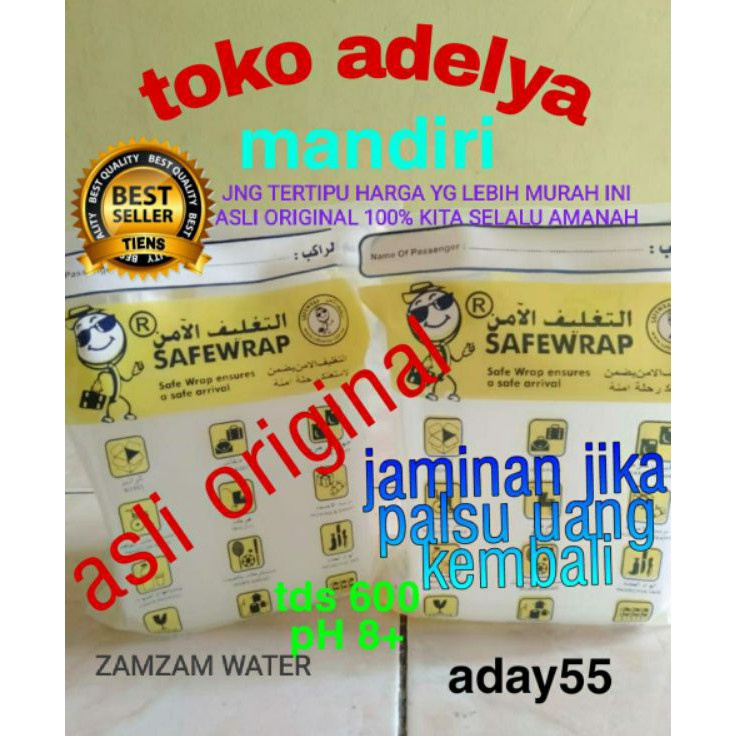 

RMMW9541 Air zamzam 1 liter asli 100% original murni