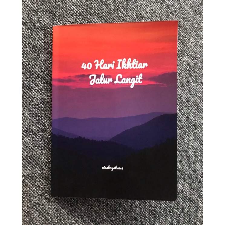 

Makin laris BUKU 40 HARI IKHTIAR JALUR LANGIT